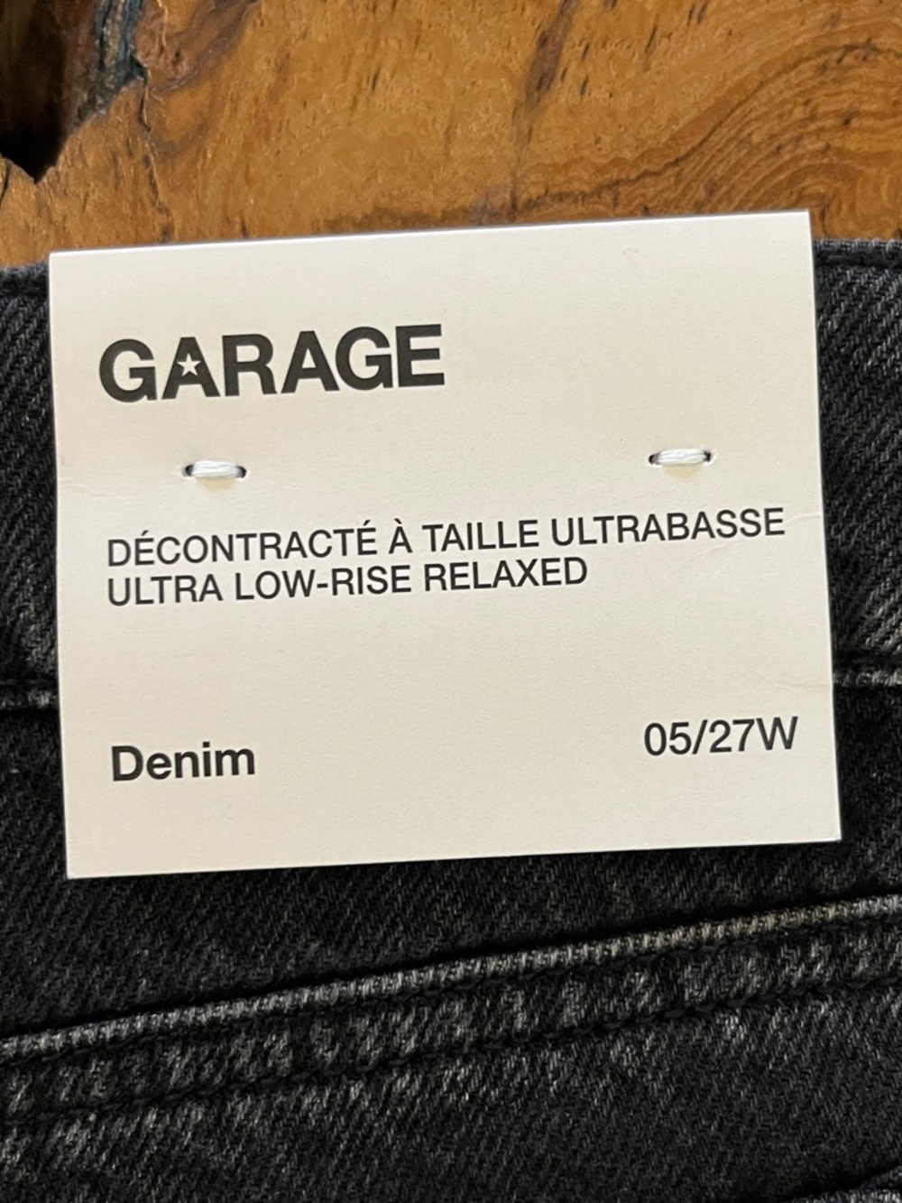 Garage Black Distressed Hem Denim Shorts - Picture 8 of 9
